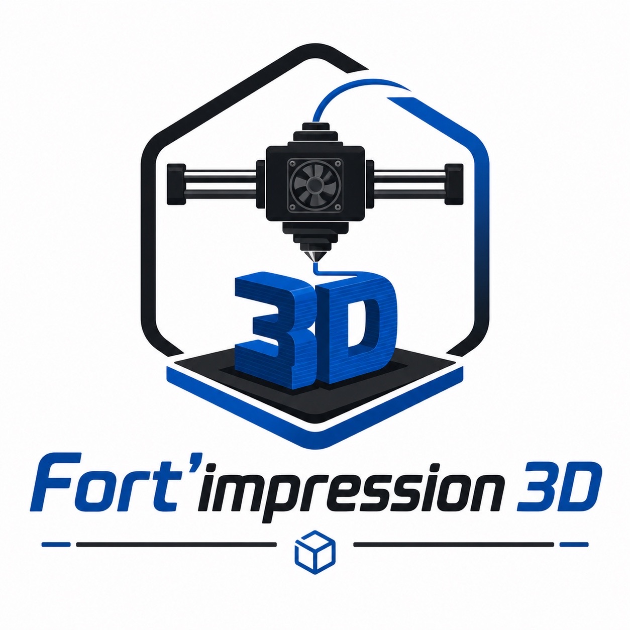 Logo Fort’impression 3D, service d’impression 3D à Orléans